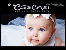 Tablet Screenshot of essensiphotography.com